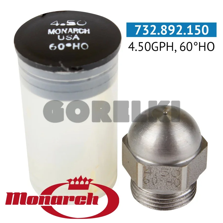 Форсунка Monarch 4.50GPH, 60HO