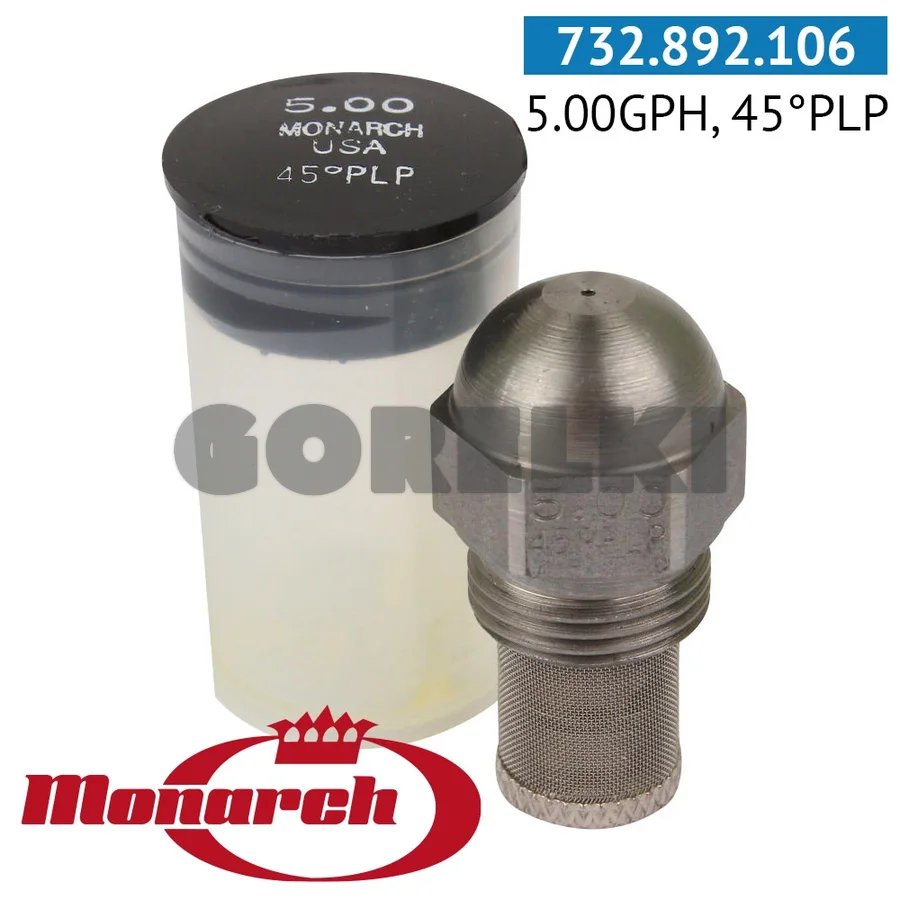 Форсунка Monarch 5.00GPH, 45PLP