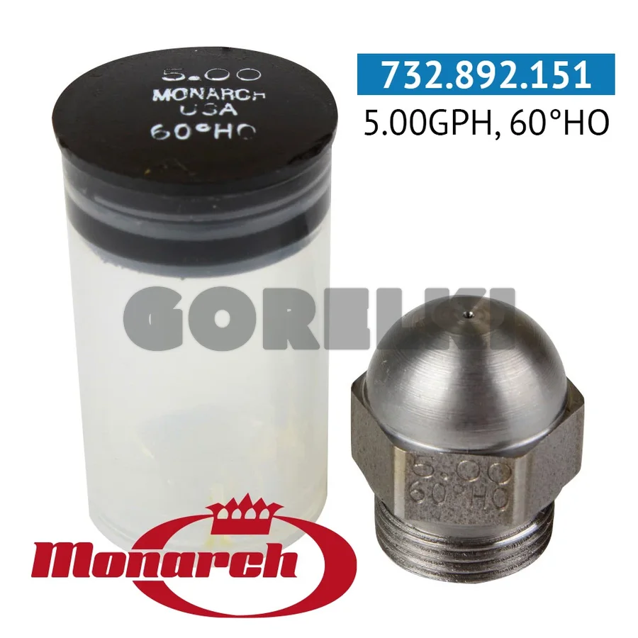 Форсунка Monarch 5.00GPH, 60HO