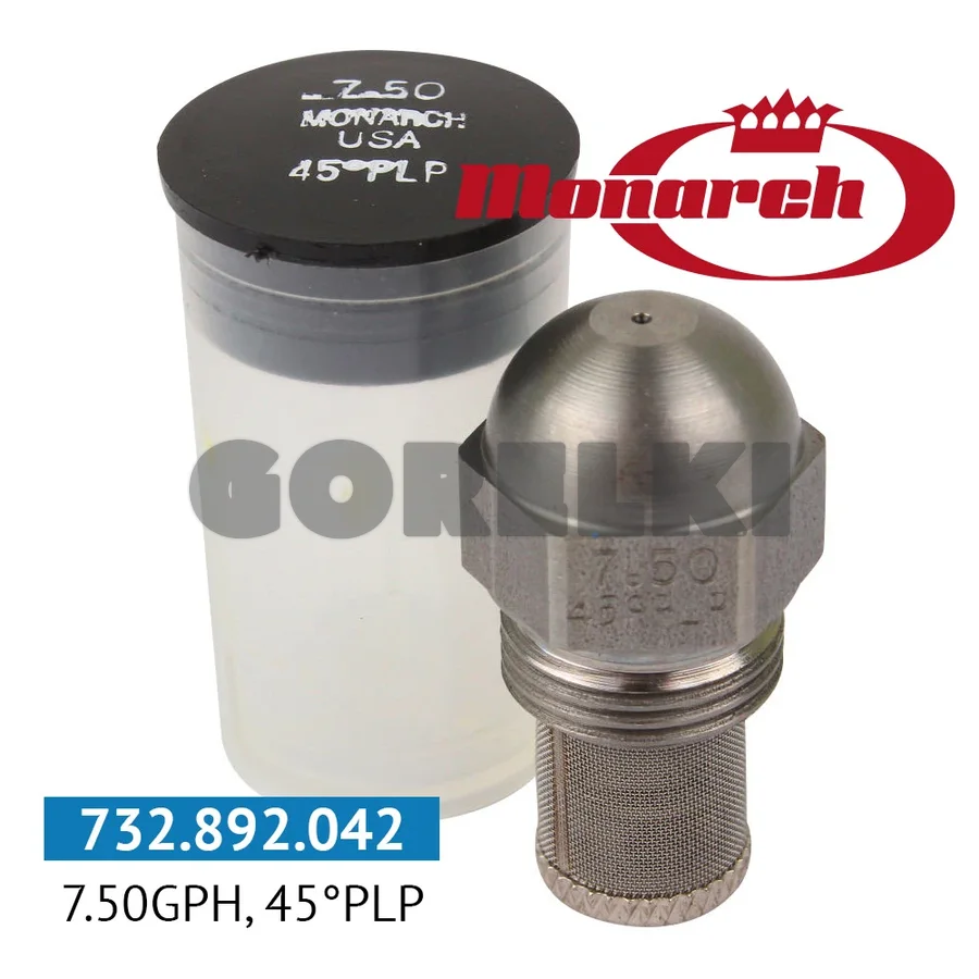 Форсунка Monarch 7.50GPH, 45PLP