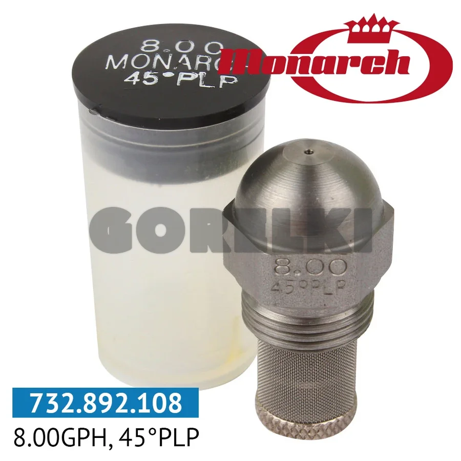 Форсунка Monarch 8.00gph, 45PLP