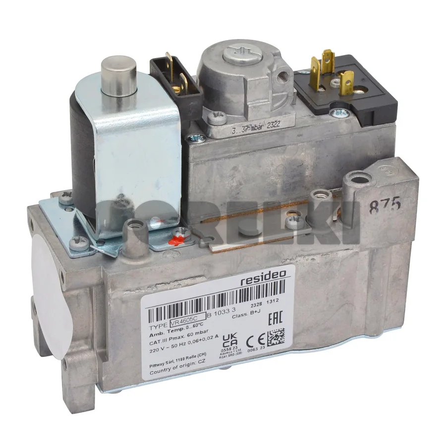 Газовый клапан Honeywell VR4605CB1033U для газового котла