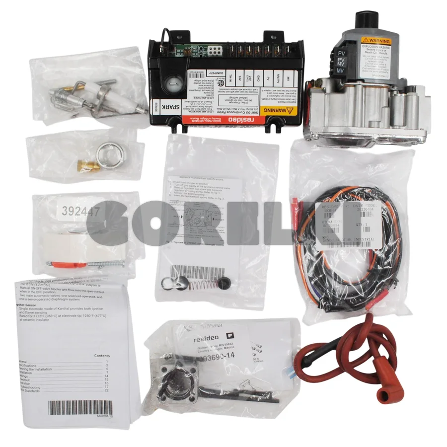 Газовый клапан Honeywell в комплекте с контроллером Y8610U6006/U