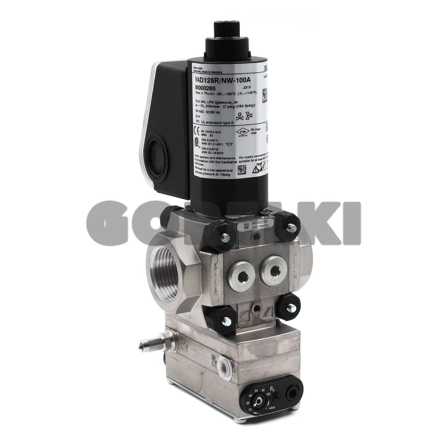 Газовый клапан Kromschroder VAD125R/NW-100A