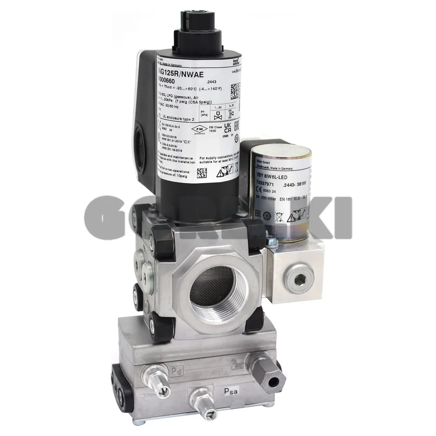 Газовый клапан Kromschroder VAG125R/NWAE