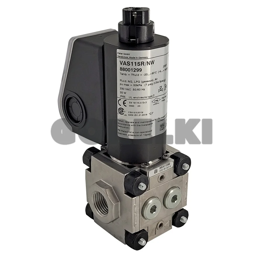 Газовый клапан Kromschroder VAS115R/NW