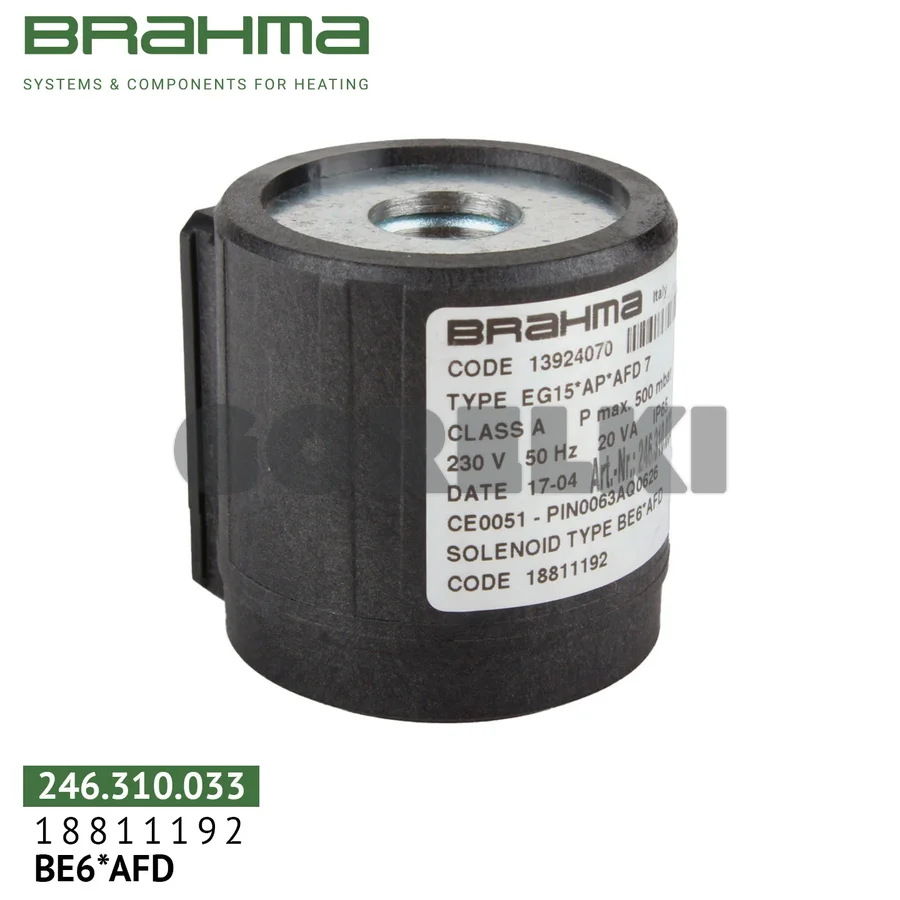 Катушка Brahma BE6*AFD для клапана 18811192