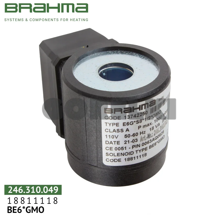 Катушка клапана Brahma BE6*GMO 18811118