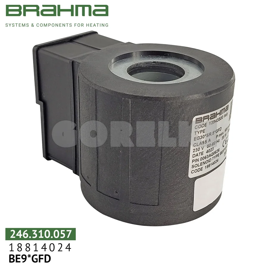 Катушка клапана Brahma BE9*GFD 18814024