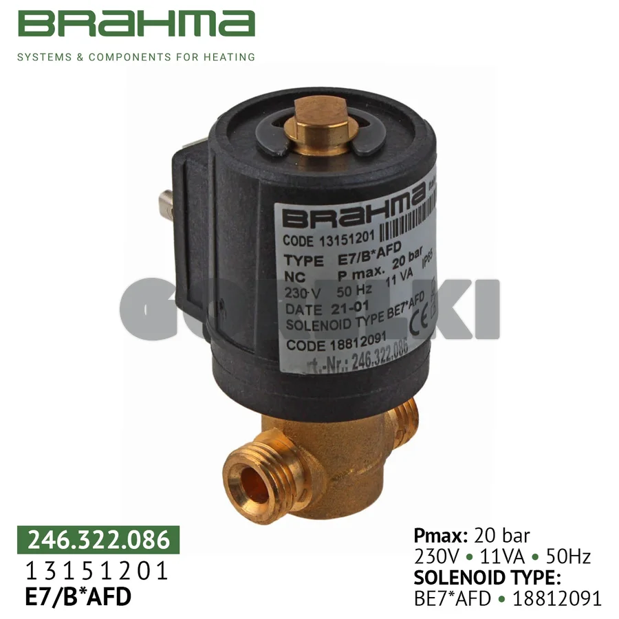 Клапан Brahma E7/B*AFD