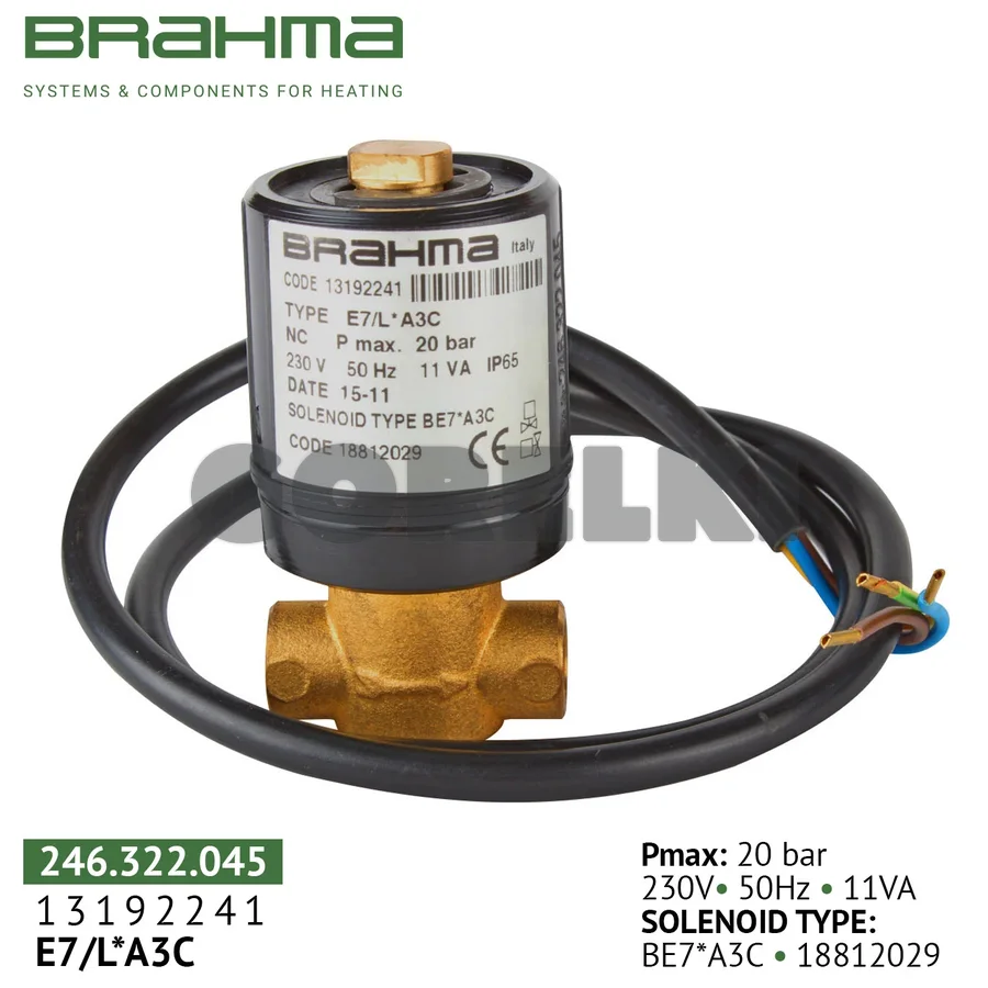 Клапан Brahma E7/L*A3C