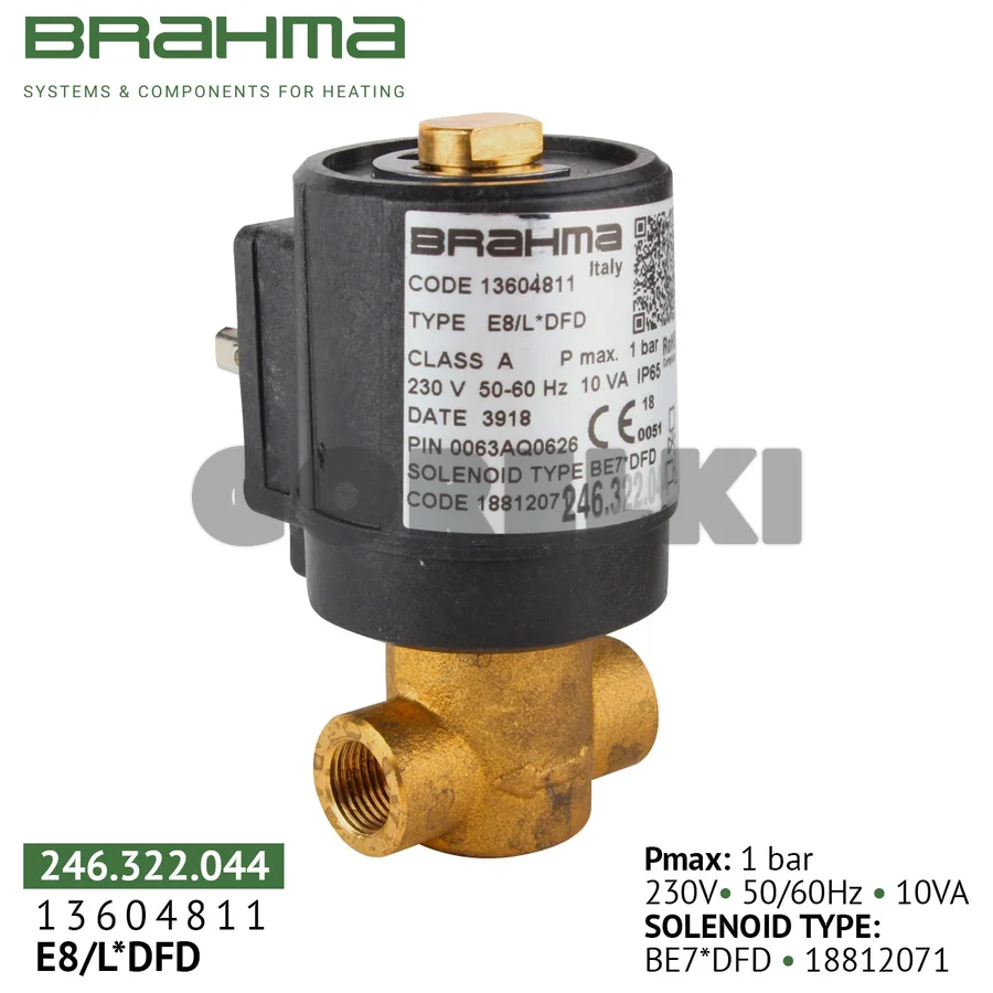 Клапан Brahma E8/L*DFD 13604811