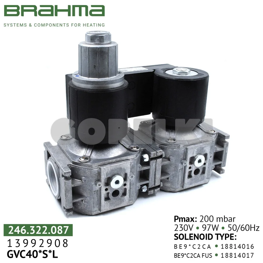 Клапан Brahma GVC 40*S*L 13992908