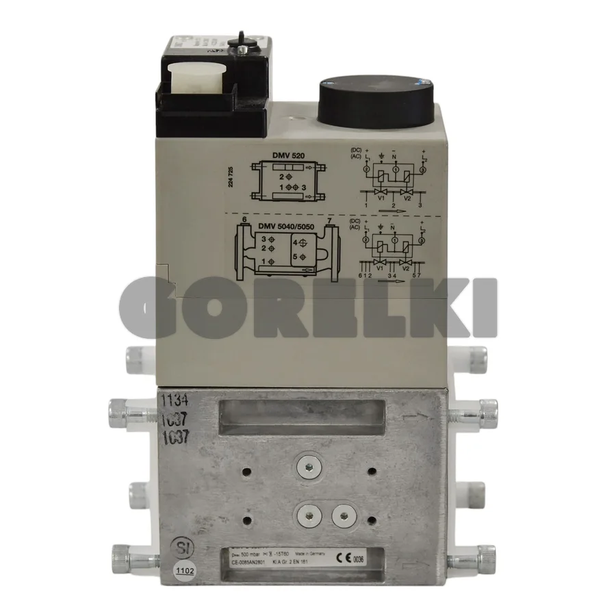 Клапан двойной электромагнитный Dungs DMV-D520/11