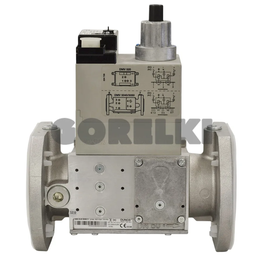 Клапан двойной электромагнитный Dungs DMV-DLE5050/11
