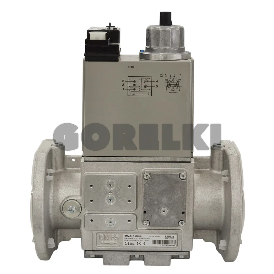Клапан двойной электромагнитный Dungs DMV-DLE5065/11