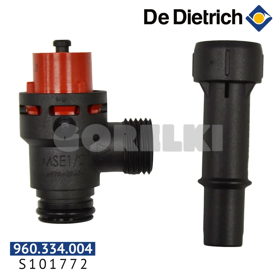 Клапан предохранительный De Dietrich S101772 для газового котла
