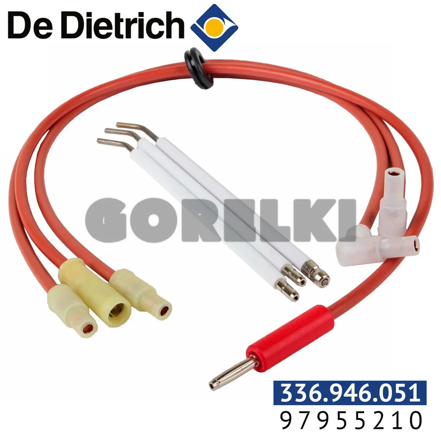 Комплект De Dietrich электроды, кабели 97955210 для газового котла