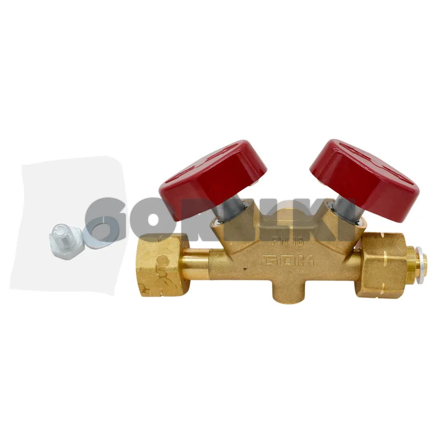 Кран шаровой газовый GOK DSV PS16бар 0225100