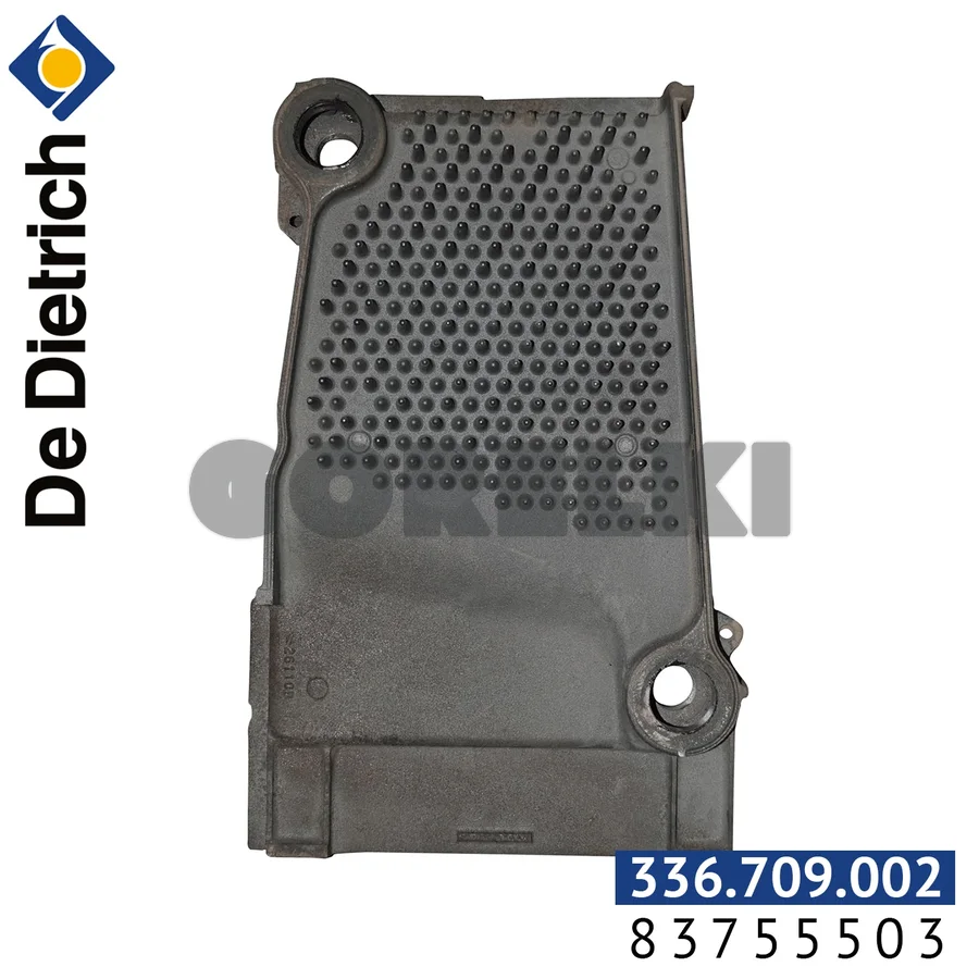 Крайняя левая секция DTG De Dietrich в сборе (DTG S 110K, 120, 130, Х) 83755503 для газового котла