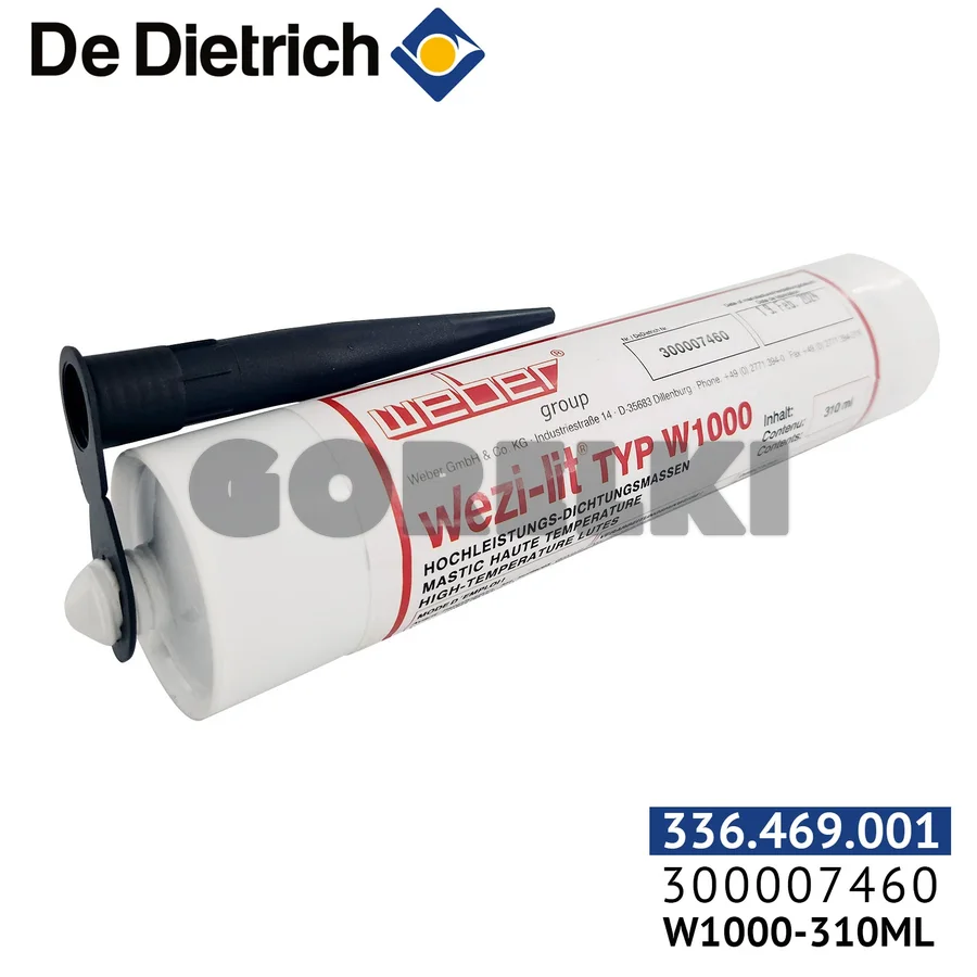 Мастика De Dietrich W1000-310ML 300007460 для газового котла