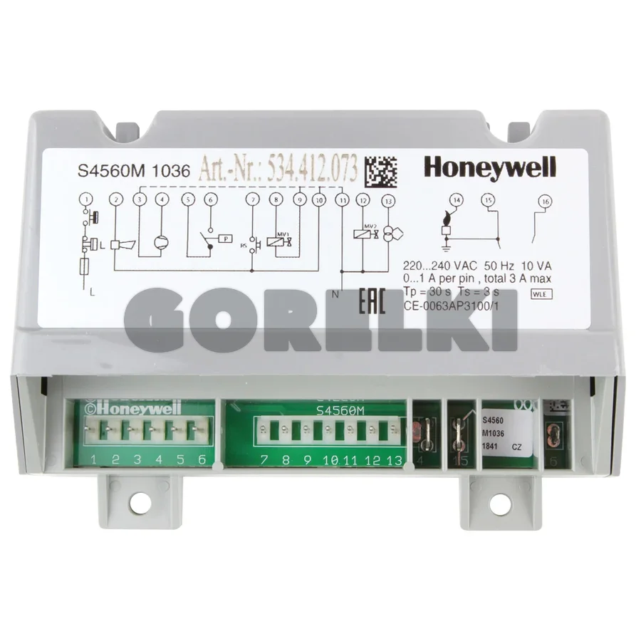 Менеджер горения Honeywell S4560M1036U для газового котла