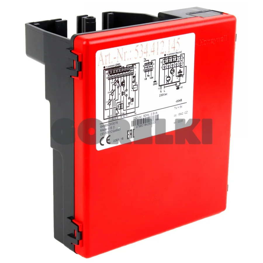 Менеджер горения Honeywell S4965CM3076U S4965CM3076B для газового котла