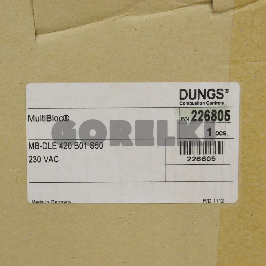 Мультиблок Dungs MB-DLE420B01S50 226805
