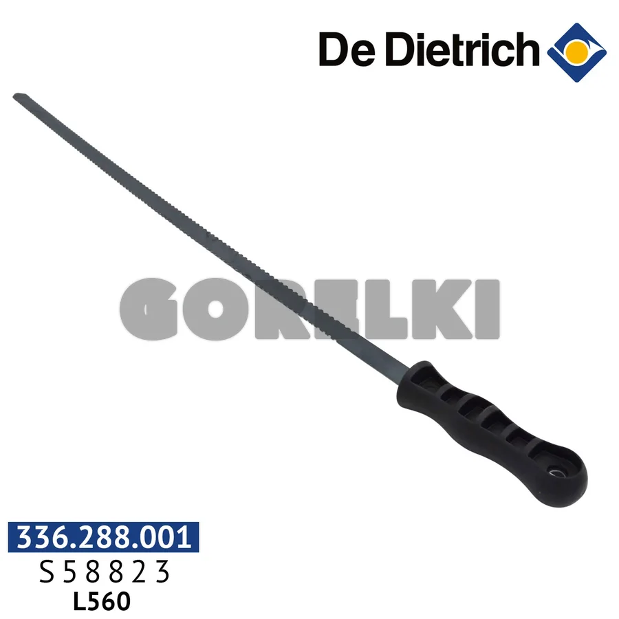 Нож для чистки De Dietrich L=560 мм S58823 для газового котла