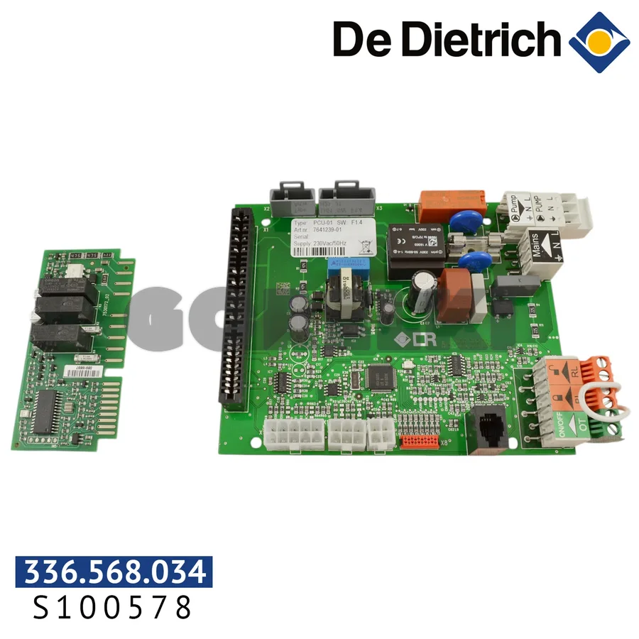 Плата De Dietrich PCU-01/SU-01 C230 S100578 для газового котла