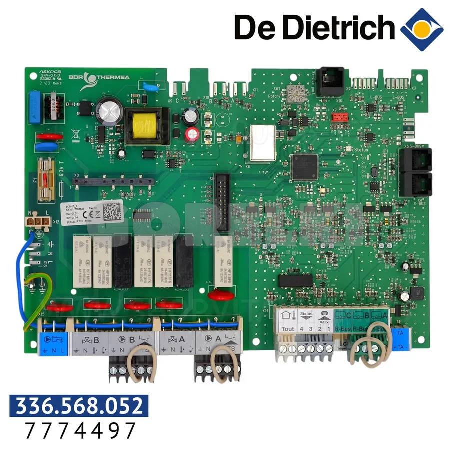 Плата управления SCB-10 De Dietrich 7774497 для газового котла