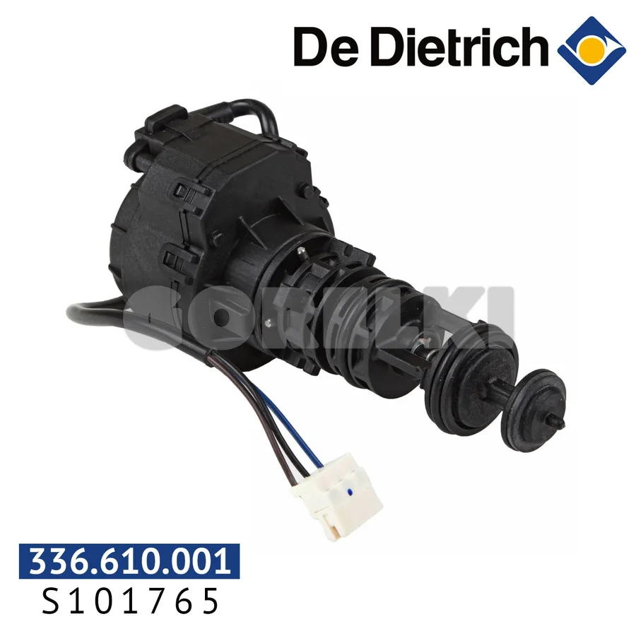 Привод с трехходовым клапаном De Dietrich S101765 для газового котла