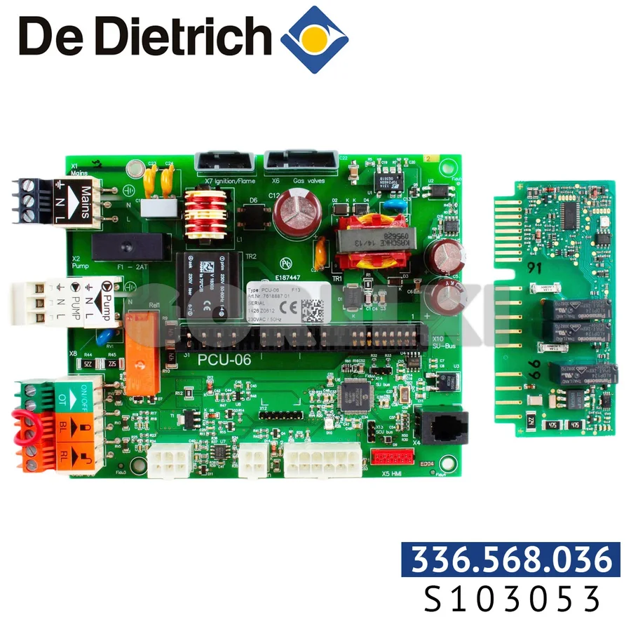 Программный блок De Dietrich PCU-06 S103053 для газового котла