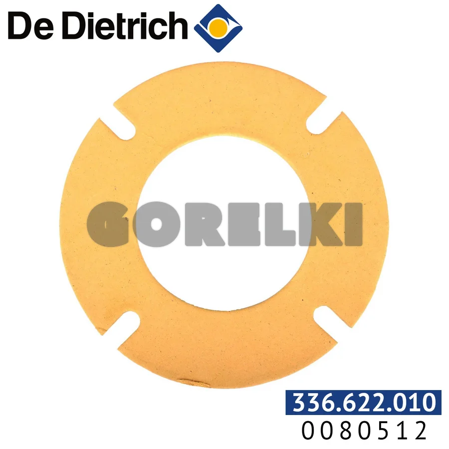 Прокладка De Dietrich D.170/90.3 X 5 97956128 для газового котла