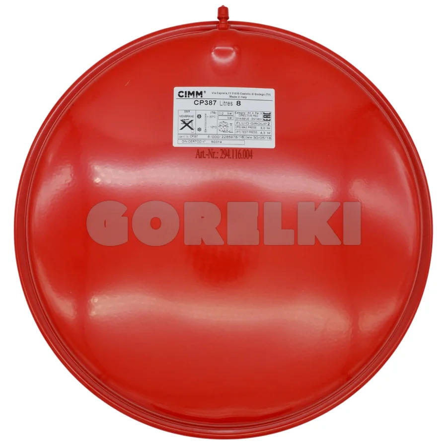Расширительный бак Baxi CP387/8, тип 4 760822/9 для газового котла