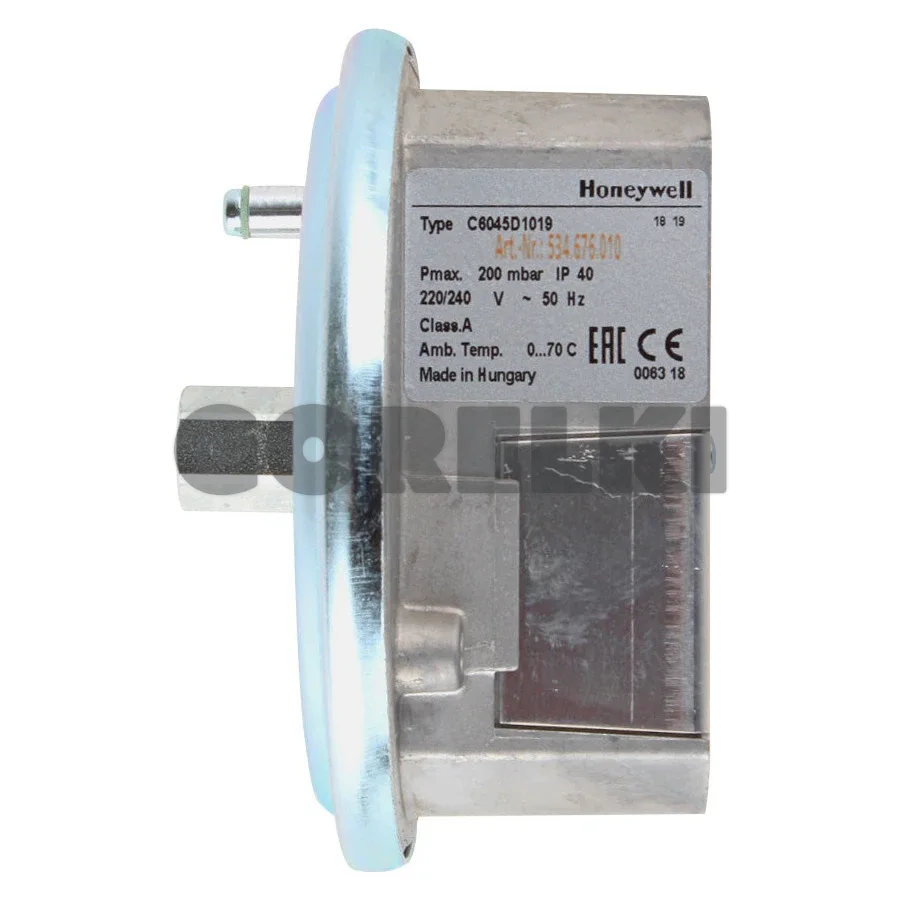 Реле давления газа и воздуха Honeywell C6045D1019