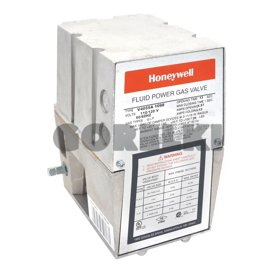 Сервопривод Honeywell V4055A1098