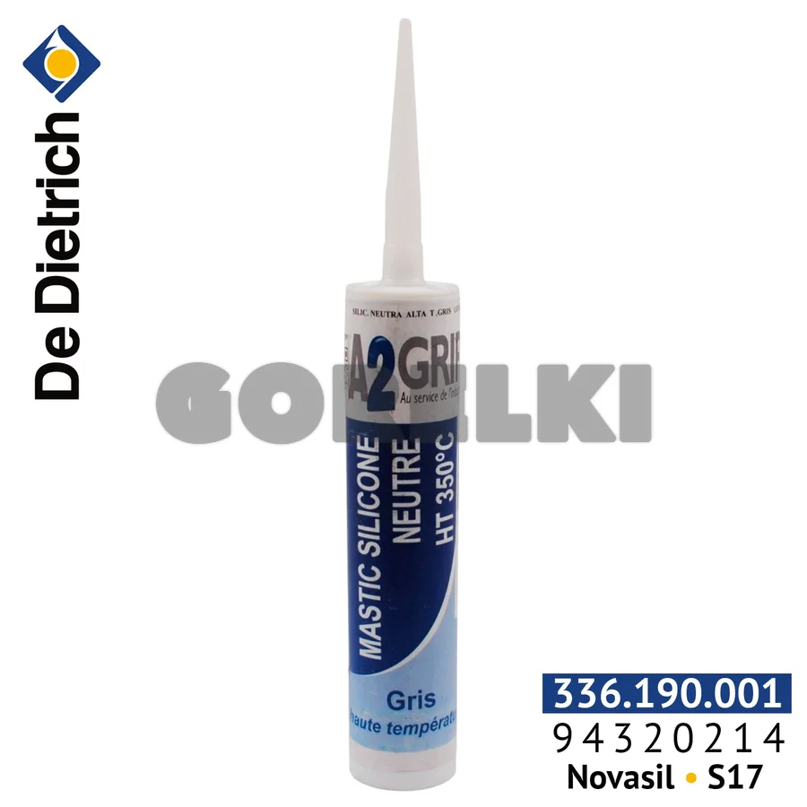Силиконовый клей De Dietrich Nоvаsil S17 94320214 для газового котла