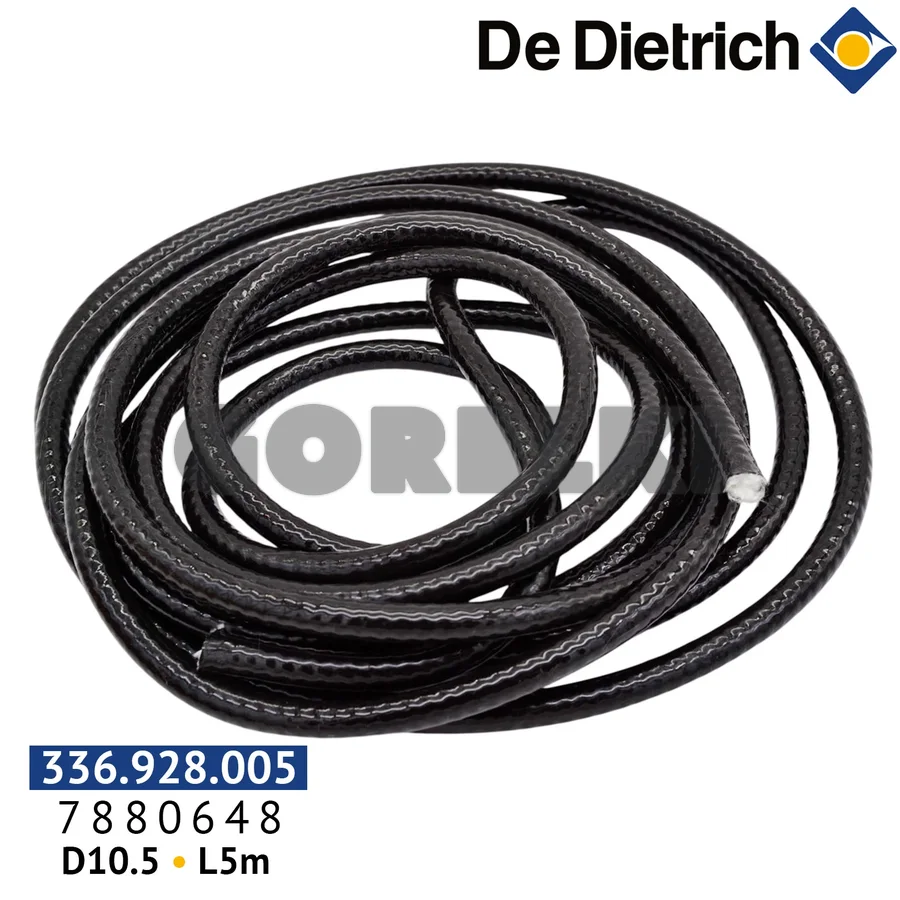 Силиконовый шнур De Dietrich D10, 5мм (5 м) 7880648 для газового котла