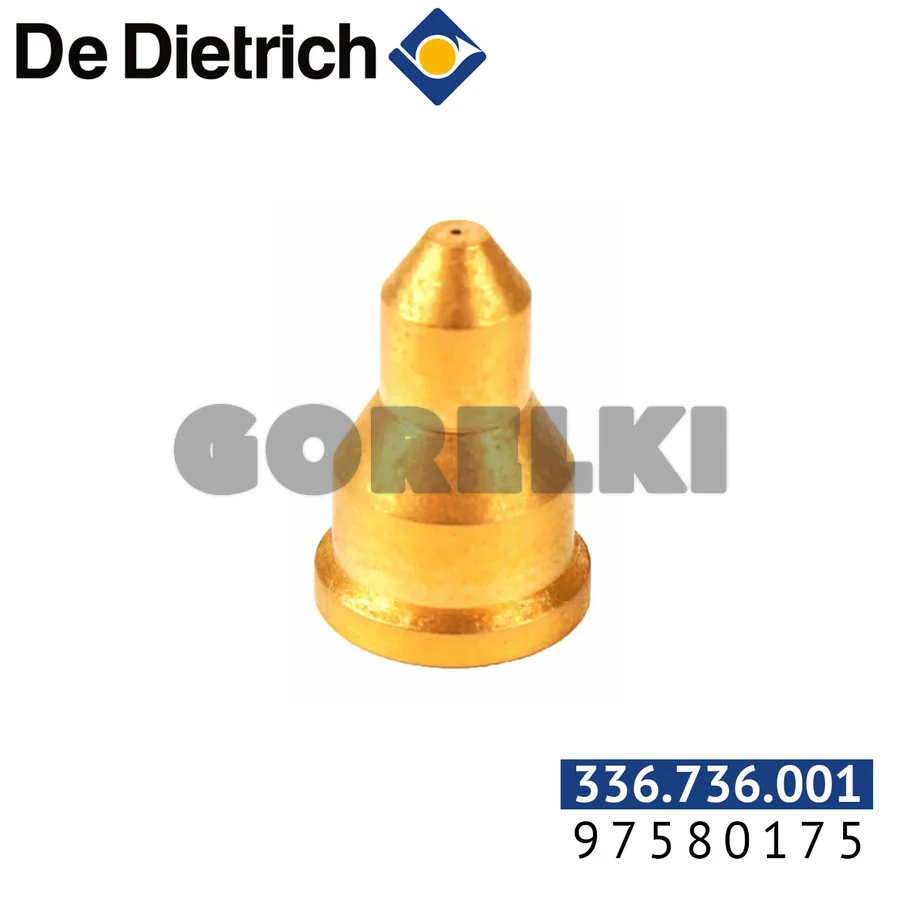 Сопло пилотной горелки De Dietrich 0,35 мм 97580175 для газового котла