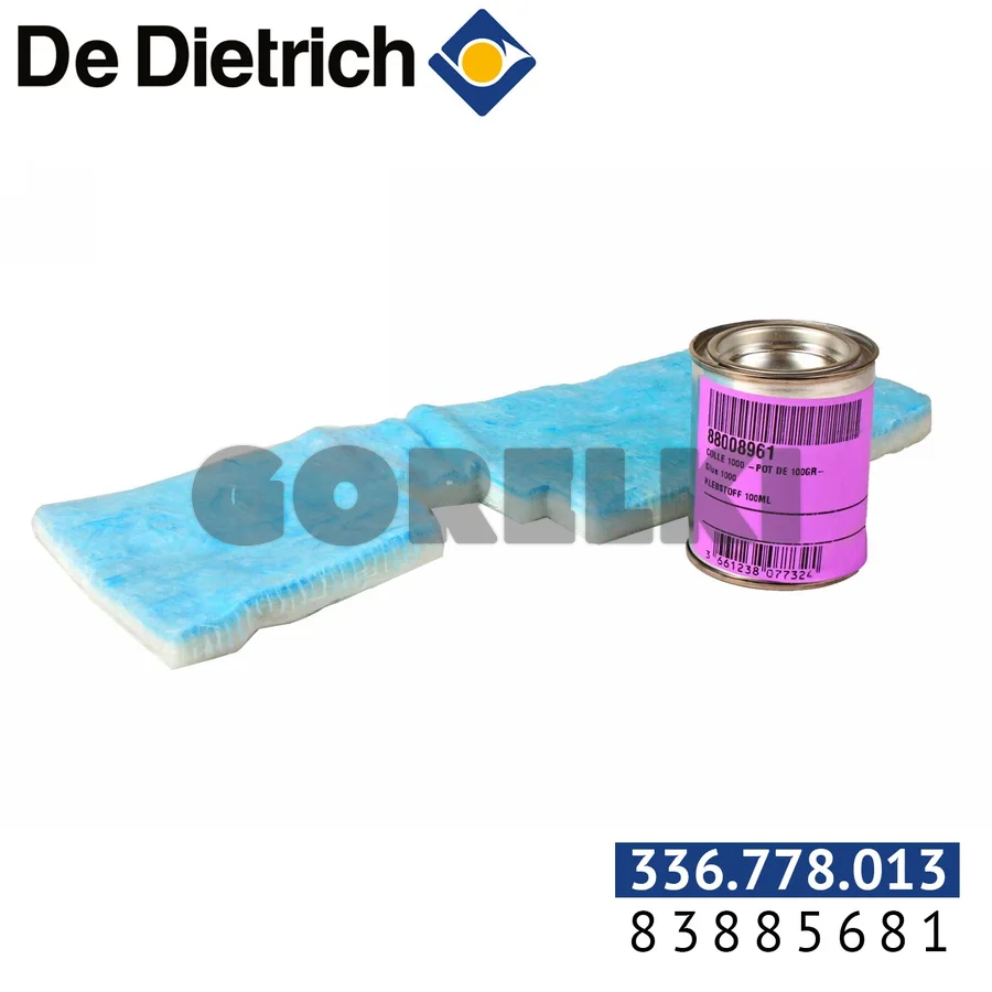 Теплоизоляция De Dietrich выдвигаемой горелки - 5 секционные котлы 83885681 для газового котла