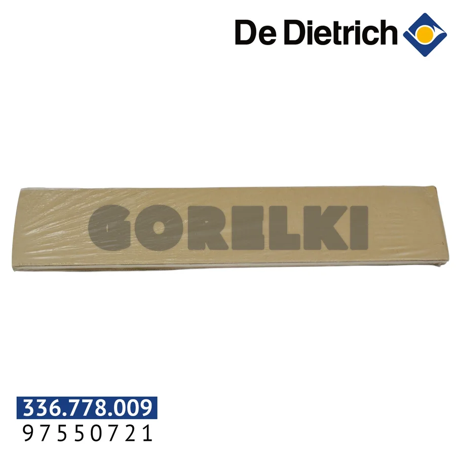 Теплоизоляция De Dietrich задняя часть (12 секционные котлы) 97550721 для газового котла