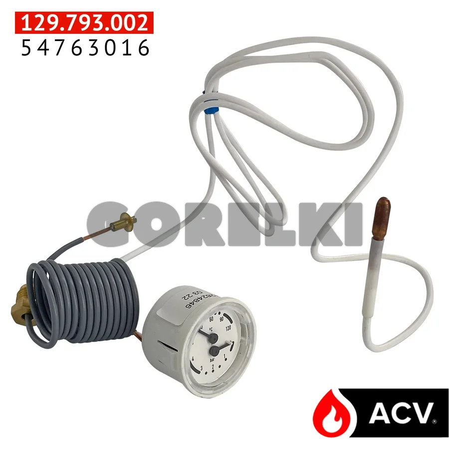 Термоманометр ACV 54763016 для газового котла