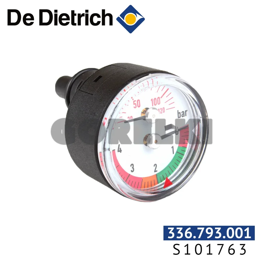 Термоманометр De Dietrich S101763 для газового котла