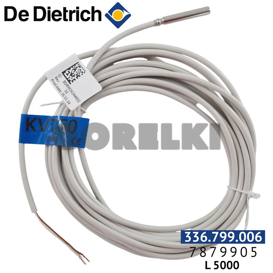 Термопара De Dietrich KVT 60 L5000 7879905 для газового котла