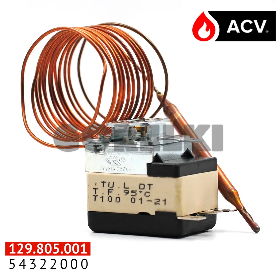 Термостат ACV регулируемый 80-100C 54322000 для газового котла