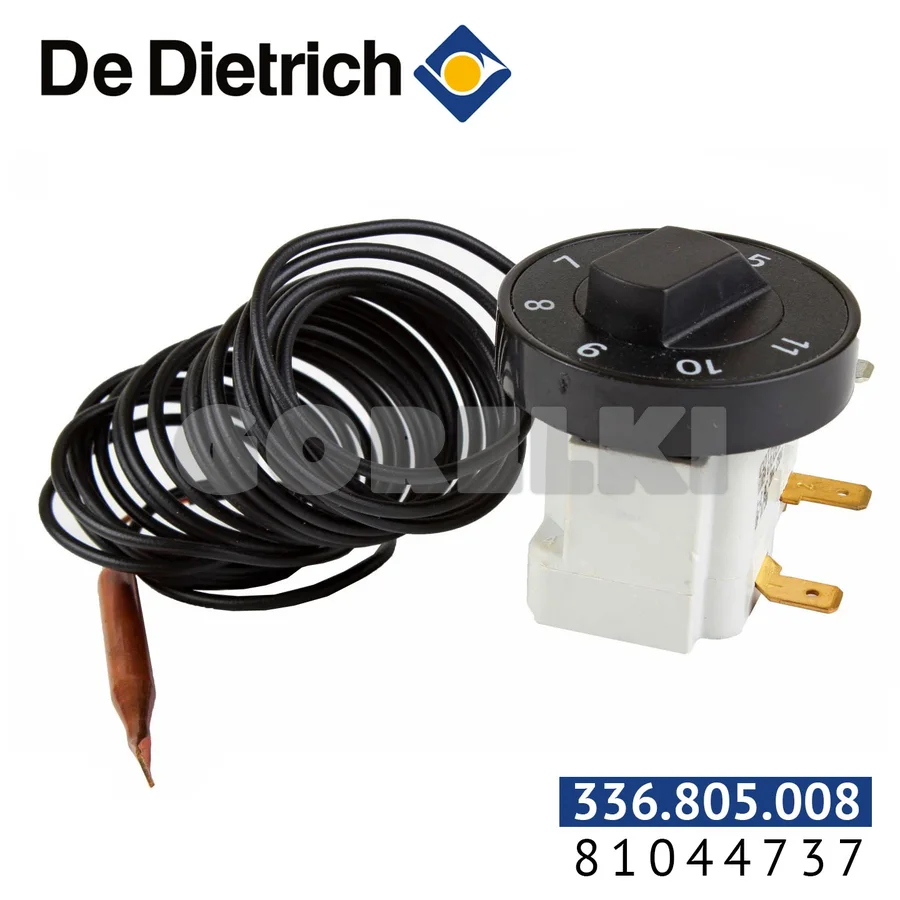 Термостат De Dietrich котла - 1-ой/2-ой ступени (50-105°C) 81044737