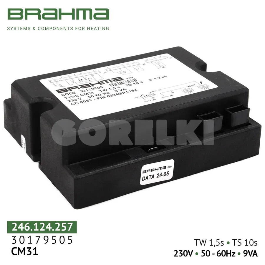 Блок управления Brahma CM31 30179505
