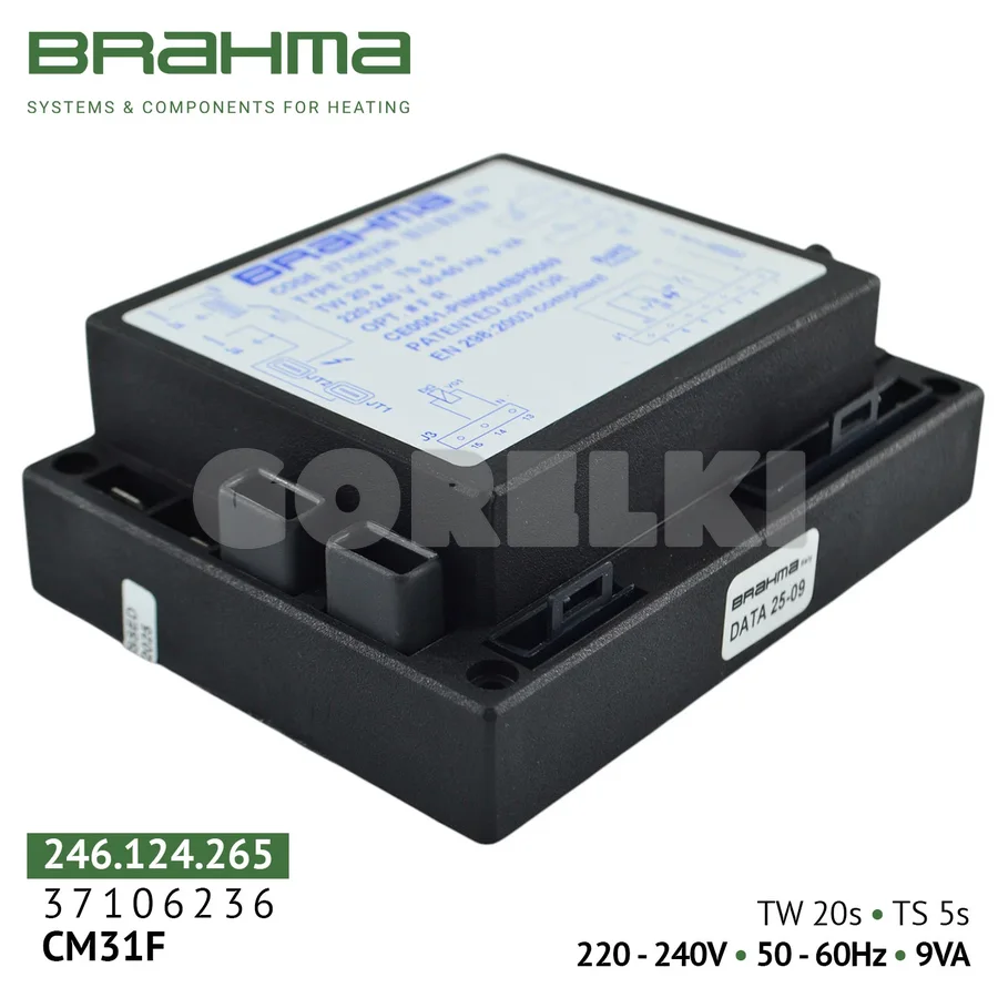 Блок управления Brahma CM31F 37106236