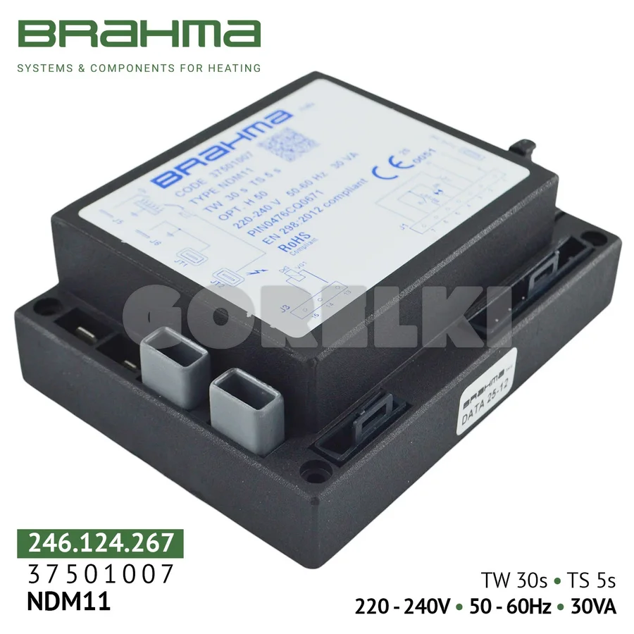 Блок управления Brahma NDM11 37501007
